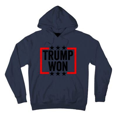 Trump Won ~ Pro Freedom ~ Anti Harris And Biden Protest Tall Hoodie