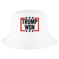 Trump Won ~ Pro Freedom ~ Anti Harris And Biden Protest Cool Comfort Performance Bucket Hat