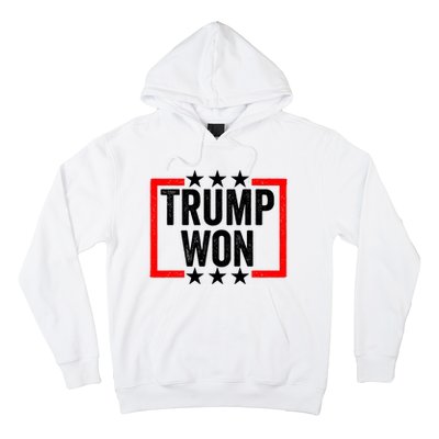 Trump Won ~ Pro Freedom ~ Anti Harris And Biden Protest Hoodie