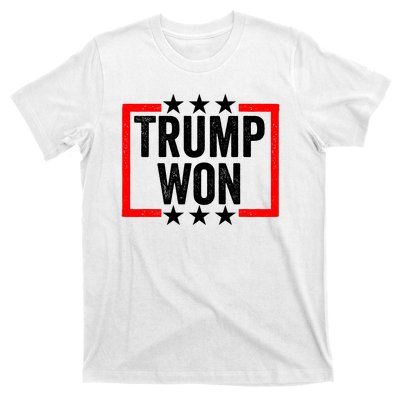 Trump Won ~ Pro Freedom ~ Anti Harris And Biden Protest T-Shirt