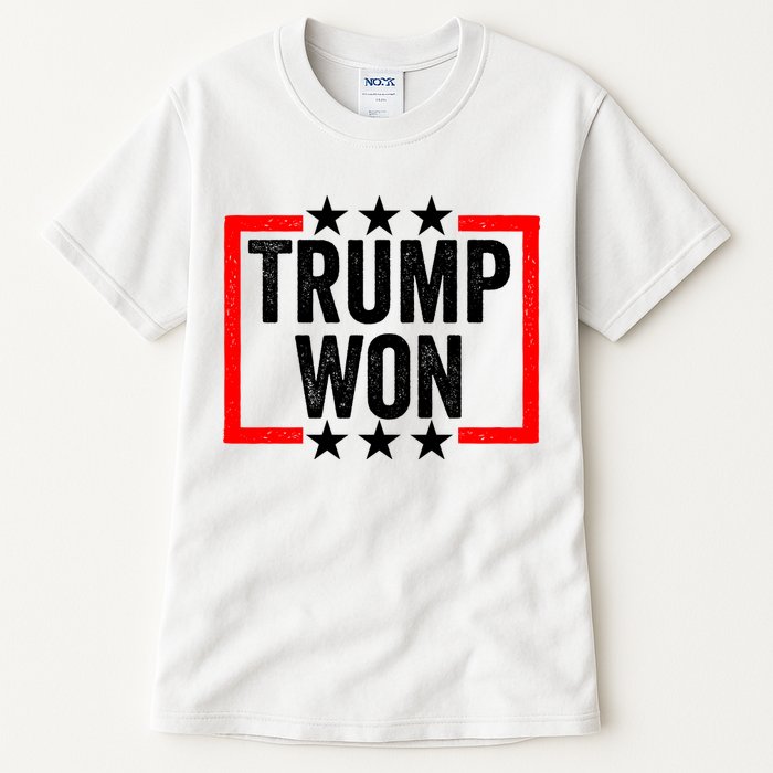 Trump Won ~ Pro Freedom ~ Anti Harris And Biden Protest Tall T-Shirt