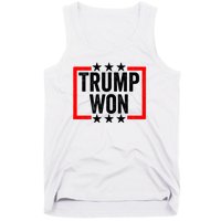 Trump Won ~ Pro Freedom ~ Anti Harris And Biden Protest Tank Top