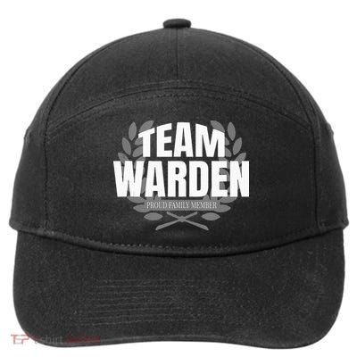 Team Warden Proud Family Member Warden 7-Panel Snapback Hat