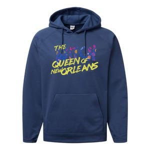 The Witch Queen Of New Orleans Lyric Redbone Halloween Performance Fleece Hoodie