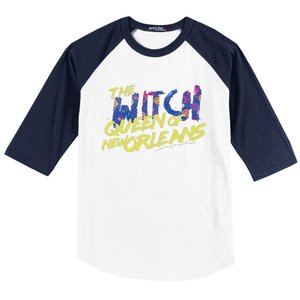 The Witch Queen Of New Orleans Lyric Redbone Halloween Baseball Sleeve Shirt