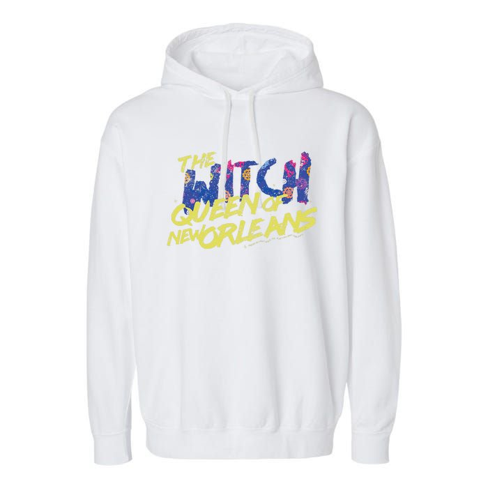 The Witch Queen Of New Orleans Lyric Redbone Halloween Garment-Dyed Fleece Hoodie