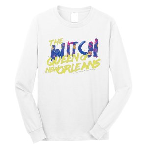 The Witch Queen Of New Orleans Lyric Redbone Halloween Long Sleeve Shirt