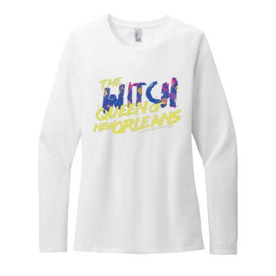 The Witch Queen Of New Orleans Lyric Redbone Halloween Womens CVC Long Sleeve Shirt