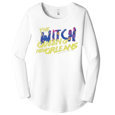 The Witch Queen Of New Orleans Lyric Redbone Halloween Women's Perfect Tri Tunic Long Sleeve Shirt