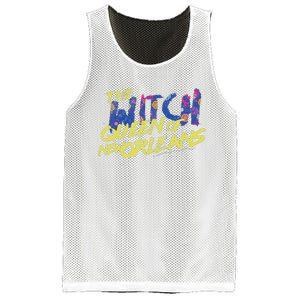 The Witch Queen Of New Orleans Lyric Redbone Halloween Mesh Reversible Basketball Jersey Tank