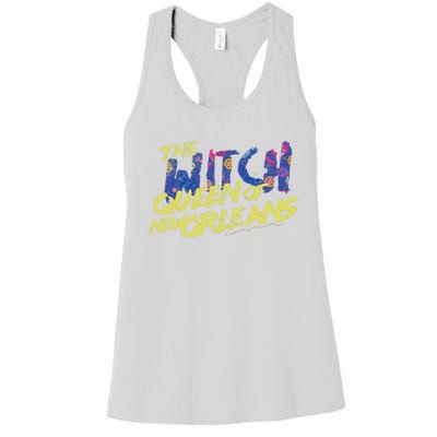 The Witch Queen Of New Orleans Lyric Redbone Halloween Women's Racerback Tank