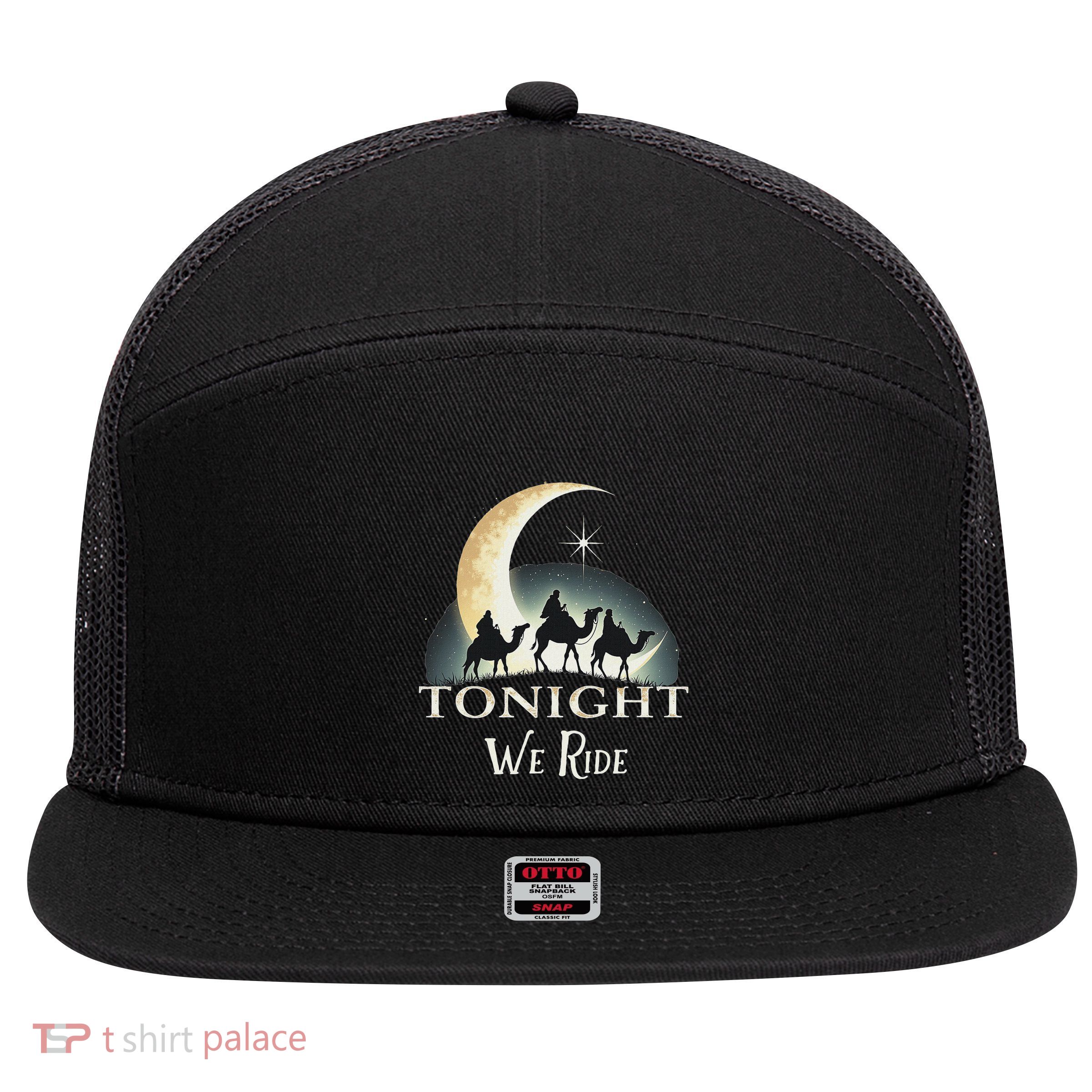 Tonight We Ride Epiphany DíA De Reyes Three Wise Journey 7 Panel Mesh Trucker Snapback Hat
