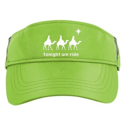 Tonight We Ride Christmas 3 Wise Menn Camel Ride Adult Drive Performance Visor