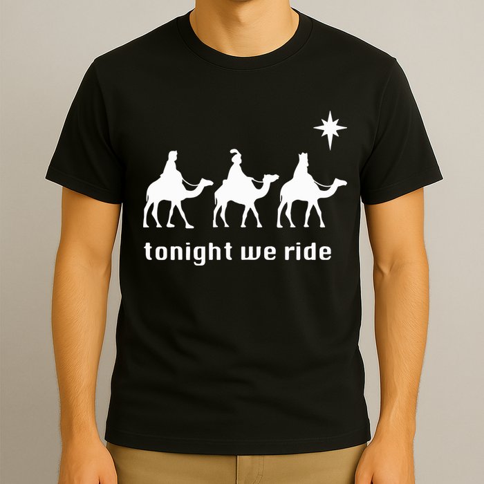 Tonight We Ride Christmas 3 Wise Menn Camel Ride T-Shirt