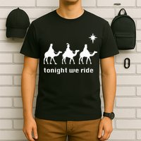 Tonight We Ride Christmas 3 Wise Menn Camel Ride T-Shirt