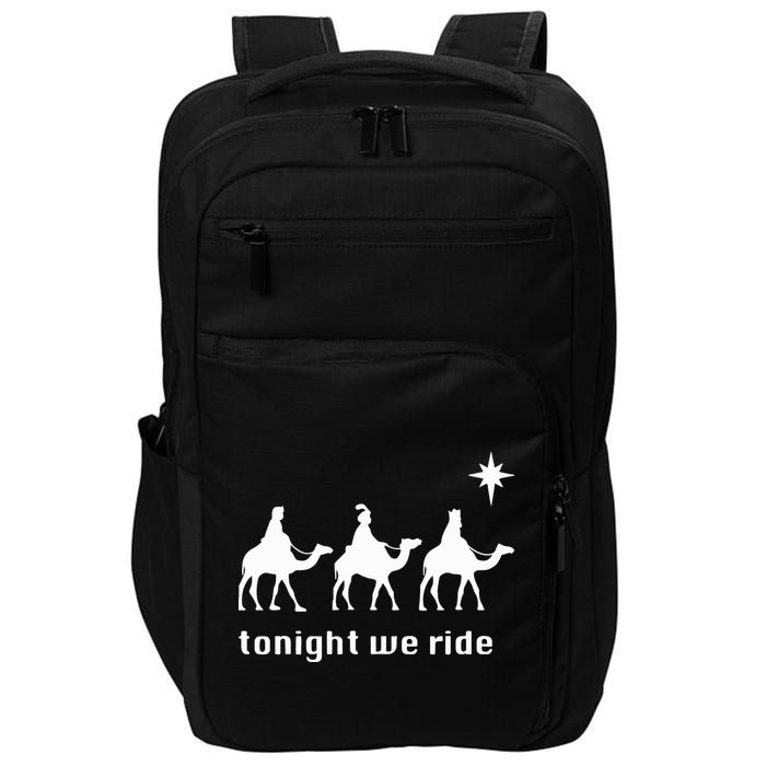 Tonight We Ride Christmas 3 Wise Menn Camel Ride Impact Tech Backpack