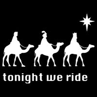 Tonight We Ride Christmas 3 Wise Menn Camel Ride Sustainable Bucket Hat