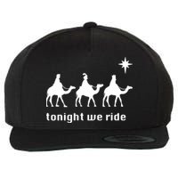Tonight We Ride Christmas 3 Wise Menn Camel Ride Wool Snapback Cap