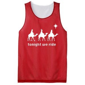 Tonight We Ride Christmas 3 Wise Menn Camel Ride Mesh Reversible Basketball Jersey Tank