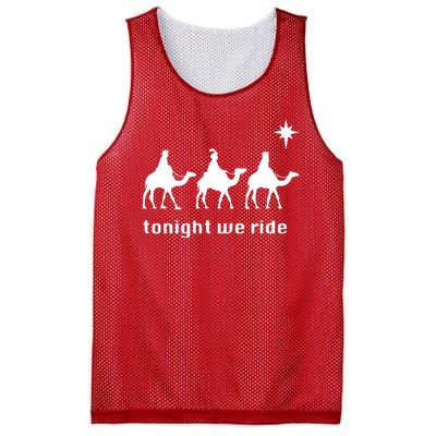 Tonight We Ride Christmas 3 Wise Menn Camel Ride Mesh Reversible Basketball Jersey Tank