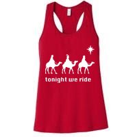 Tonight We Ride Christmas 3 Wise Menn Camel Ride Womens Tank Top