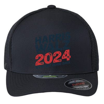 Together We Rise Harriswalz For The People Gift Flexfit Unipanel Trucker Cap