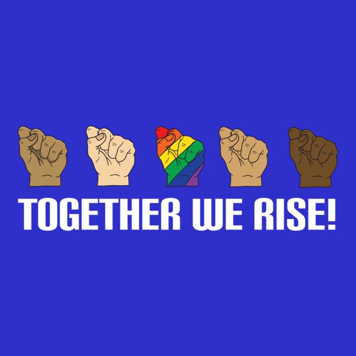 Together We Rise Opposition Equality Cute Gift 16 in Basic Backpack
