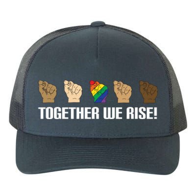 Together We Rise Opposition Equality Cute Gift Yupoong Adult 5-Panel Trucker Hat