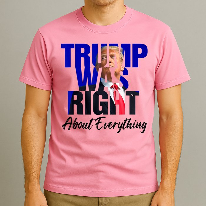 Trump Was Right About Everything Funny Political T-Shirt