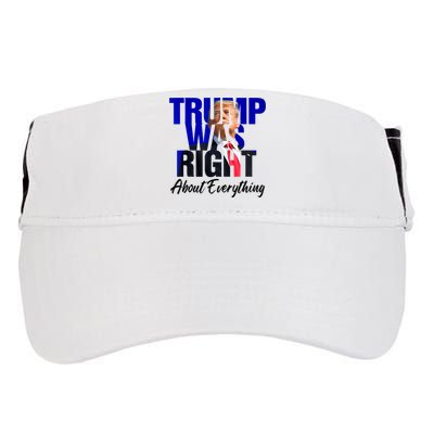 Trump Was Right About Everything Funny Political Adult Drive Performance Visor