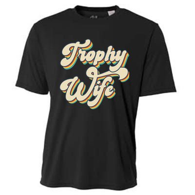 Trophy Wife Retro Cooling Performance Crew T-Shirt