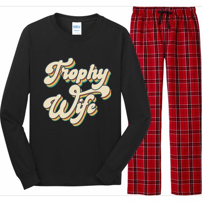 Trophy Wife Retro Long Sleeve Pajama Set