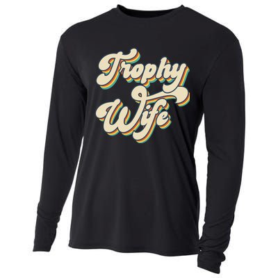 Trophy Wife Retro Cooling Performance Long Sleeve Crew