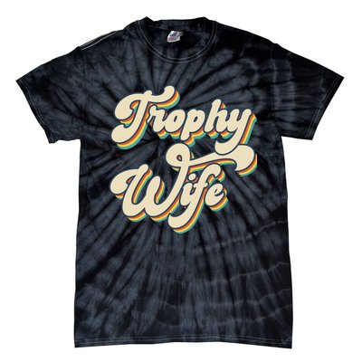 Trophy Wife Retro Tie-Dye T-Shirt