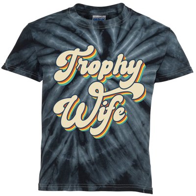 Trophy Wife Retro Kids Tie-Dye T-Shirt