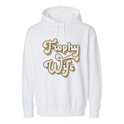 Trophy Wife Retro Garment-Dyed Fleece Hoodie