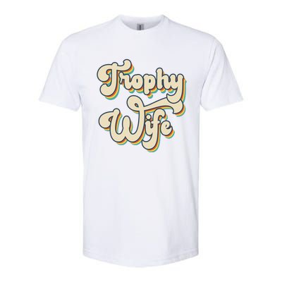 Trophy Wife Retro Softstyle CVC T-Shirt