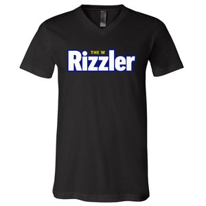 The W Rizzler For The Rizz God V-Neck T-Shirt