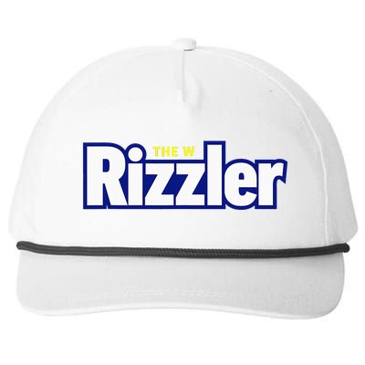 The W Rizzler For The Rizz God Snapback Five-Panel Rope Hat