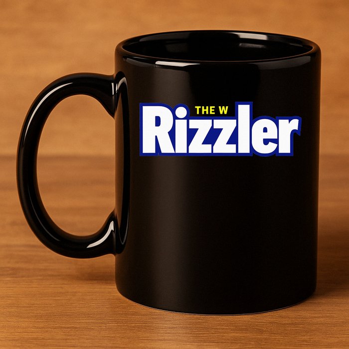 The W Rizzler For The Rizz God 11oz C Handle Ceramic Mug