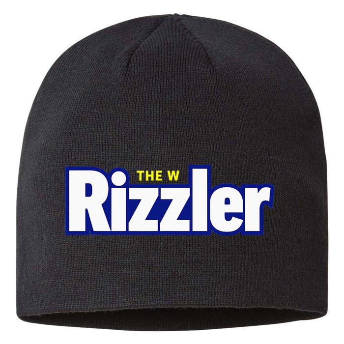 The W Rizzler For The Rizz God Sustainable Beanie