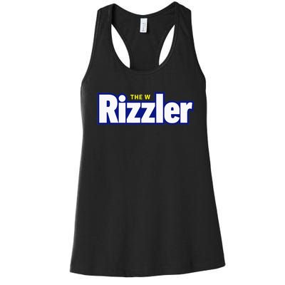 The W Rizzler For The Rizz God Women's Racerback Tank