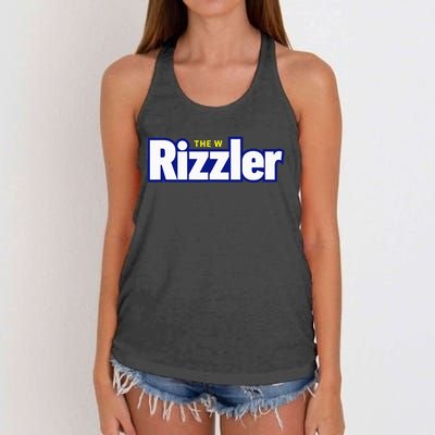 The W Rizzler For The Rizz God Women's Knotted Racerback Tank