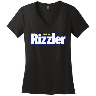 The W Rizzler For The Rizz God Women's V-Neck T-Shirt