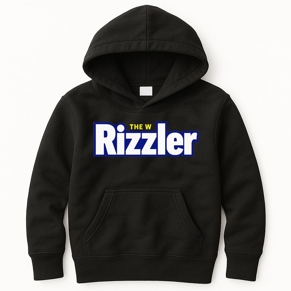 The W Rizzler For The Rizz God Kids Hoodie