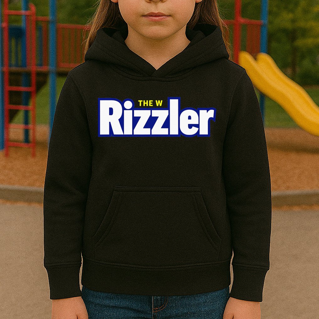The W Rizzler For The Rizz God Kids Hoodie