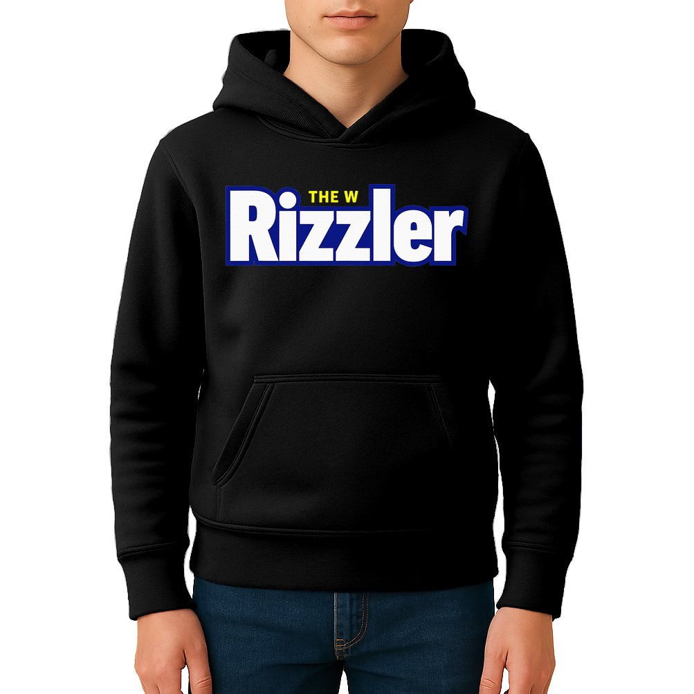 The W Rizzler For The Rizz God Kids Hoodie