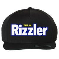 The W Rizzler For The Rizz God Wool Snapback Cap