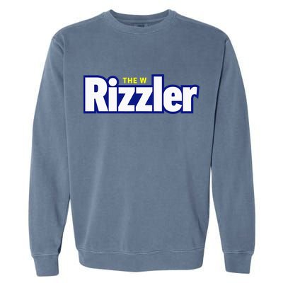 The W Rizzler For The Rizz God Garment-Dyed Sweatshirt