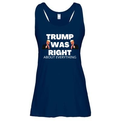 Trump Was Right About Everything Ladies Essential Flowy Tank